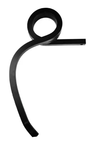 Spiralfjærtand 40x40mm firkantstål - JDD Utstyr