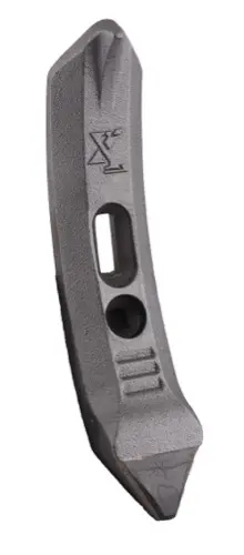 Gåsefot-skjær Hardmetall Lengde 300mm, Bredde 60mm 