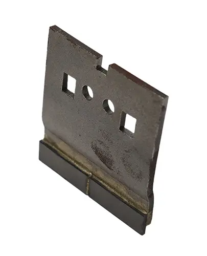 Avskraper hardmetall til Lemken Lengde 96mm, bredde 90mm 