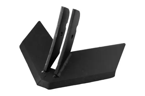 Stubble share 350mm til Köckerling 350mm bredde, Topmix, 10mm tykk 