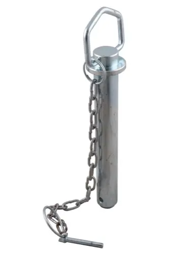 Socket pin with chain Ø 28mm, lengde 200mm 