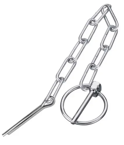 Sikkerhetskjetting, galvanisert Lengde 220 mm, 9 lenker 