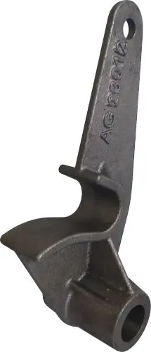 Låsekrok for frontlaster H: 149 mm, hull: 20 mm 