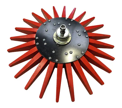 Fingerluker komplett Ø700 mm Diameter 700 mm - Rød 