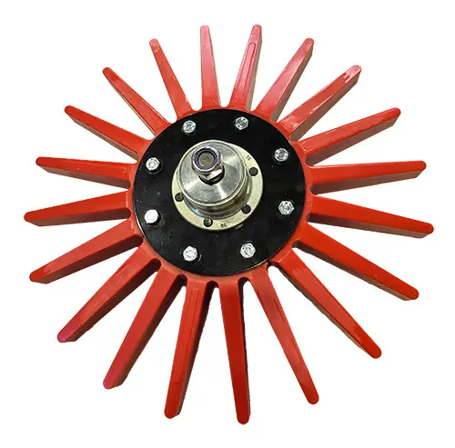 Fingerluker komplett Ø535 mm Ø535 mm - Rød 