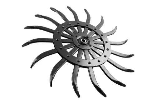 Rotary hoe ring med nav Til ukjent merke/modell 