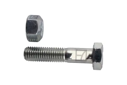 Bolt M12x1,75x55 - 8.8 m. Låsemutter - JDD Utstyr