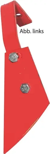 Avskraper komplet - venstre - JDD Utstyr