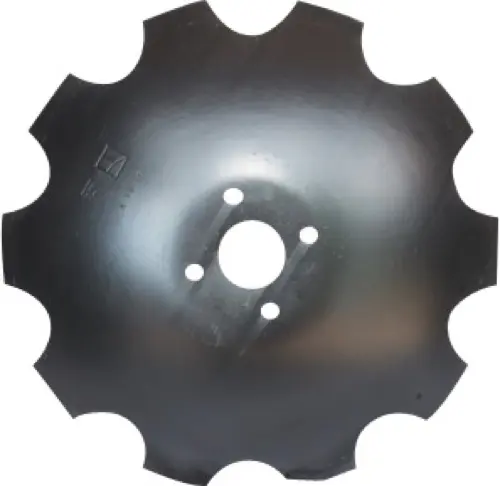 Tallerken tagget Ø510x5 m. fladt center - JDD Utstyr