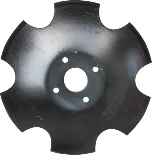 Tallerken tagget Ø410x5 m. fladt center - JDD Utstyr