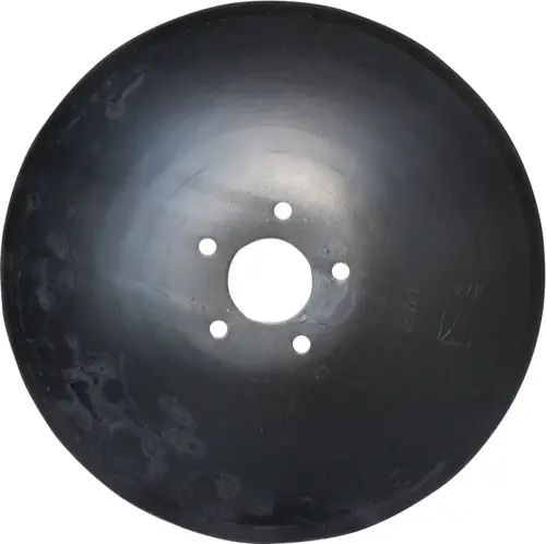 Tallerken glattØ510x5 m. fladt center - JDD Utstyr