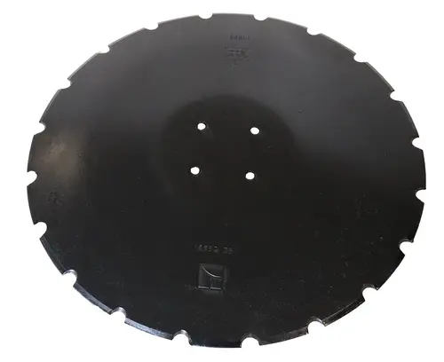 Tallerken tagget Ø460x4 m. fladt center - JDD Utstyr