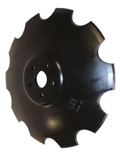 Tallerken tagget Ø510x6 m. fladt center - JDD Utstyr