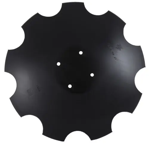 Tallerken tagget Ø510x5 m. fladt center - JDD Utstyr