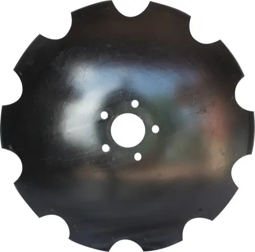 Tallerken tagget Ø610x6 m. fladt center - JDD Utstyr