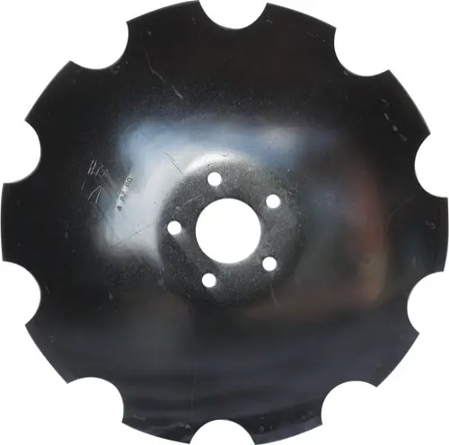 Tallerken tagget Ø560x6 m. fladt center - JDD Utstyr