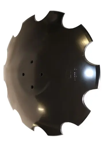 Tallerken tagget Ø510x5 m. fladt center - JDD Utstyr