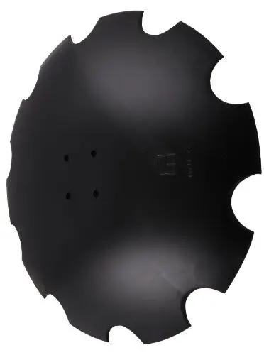 Tallerken tagget Ø620x6 m. fladt center - JDD Utstyr