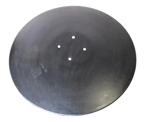 Tallerken glattØ500x5 m. fladt center - JDD Utstyr