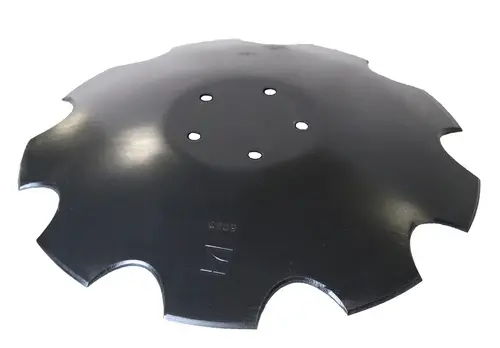 Tallerken tagget Ø420x4 m. fladt center - JDD Utstyr