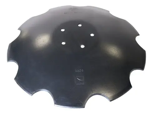 Tallerken tagget Ø460x4 m. fladt center - JDD Utstyr