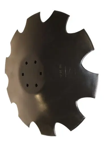 Tallerken tagget Ø510x5 m. fladt center - JDD Utstyr