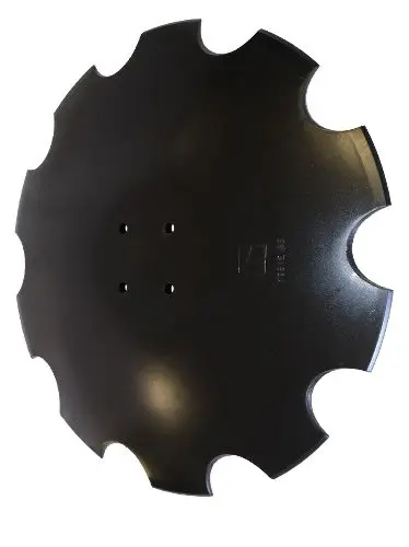 Tallerken tagget Ø560x6 m. fladt center - JDD Utstyr