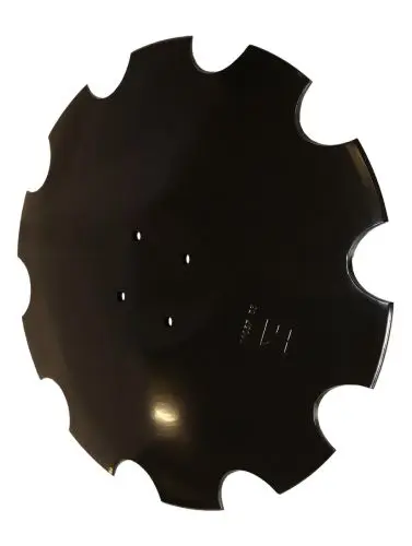 Tallerken tagget Ø580x5 m. fladt center - JDD Utstyr