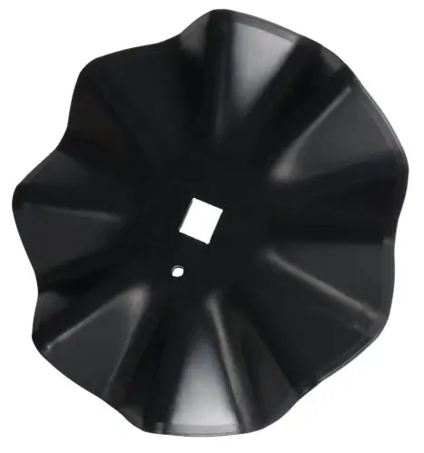 Bølgede skåler til Kongskilde Ø560x5, 10 bølger, 31x31 hull 