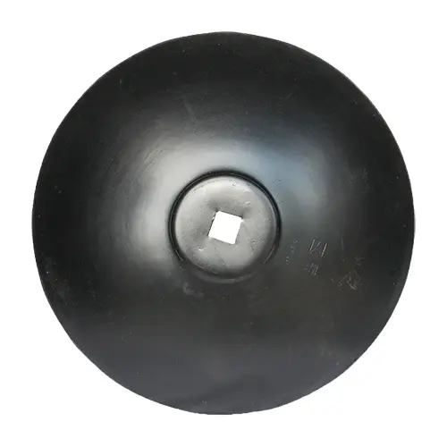 Tallerken glattØ710x6 m. fladt center - JDD Utstyr