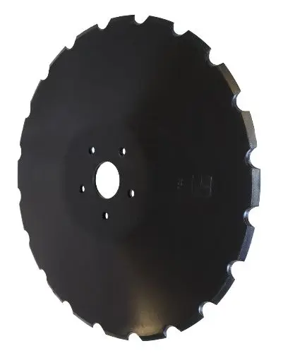 Tallerken tagget Ø510x5 m. fladt center - JDD Utstyr