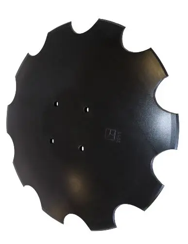 Tallerken tagget Ø510x5 m. fladt center - JDD Utstyr