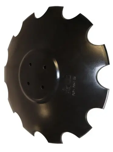 Tallerken tagget Ø570x5 m. fladt center - JDD Utstyr