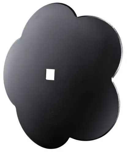 Tallerken kløverblad Ø710x7 - JDD Utstyr