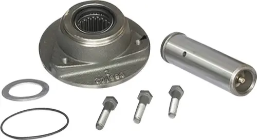 Lager med aksel Ø30mm uten dæksel - JDD Utstyr