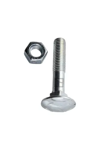 Bolt  M12x1,75x65 - 8.8 m. Låsemutter - JDD Utstyr