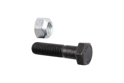 Bolt M12x1,75x50 - 10.9 m. Låsemutter - JDD Utstyr