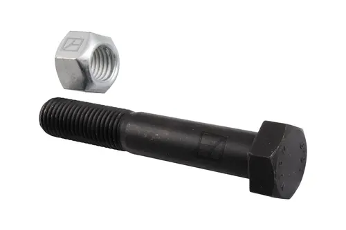 Bolt M20x2,5x120 - 10.9 m. Låsemutter - JDD Utstyr