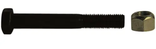 Bolt M20x2,5x140 - 10.9 m. Låsemutter - JDD Utstyr