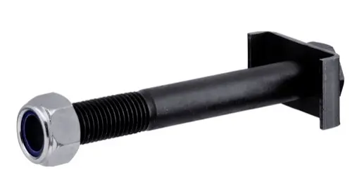 Bolt M20x2,5x159 - 10.9 m. Låsemutter - JDD Utstyr