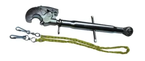 Toppstag M 30 x 3,5 med krog og kulehode - JDD Utstyr