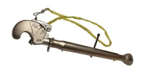 Toppstag M36x3 med krog og kulehode - JDD Utstyr