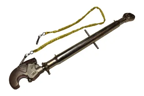 Toppstag M36x3 med krog og kulehode - JDD Utstyr