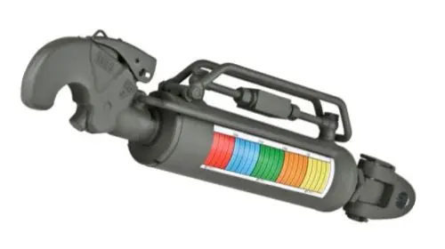 Hydraulisk topstang m. klo og kryssledd - JDD Utstyr