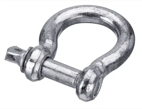 Standard sjakkel buet 12,7mm Galvanisert - JDD Utstyr