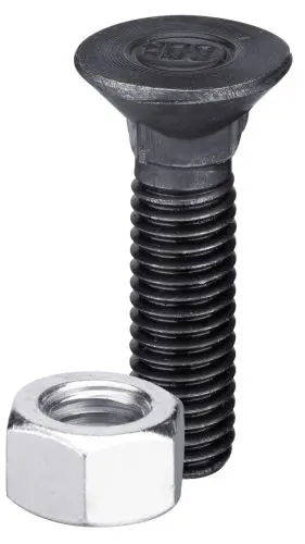 Plogbolt 7/16''UNF Ø18mm, 40mm lengde, kvalitet 10.9 