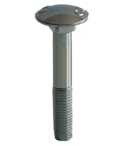 Bolt M8x90 8.8 u. Mutter - galvanisert - JDD Utstyr