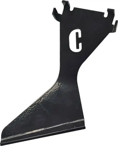 Avskraper til Väderstad L: 159mm, B: 86mm, T: 3mm 