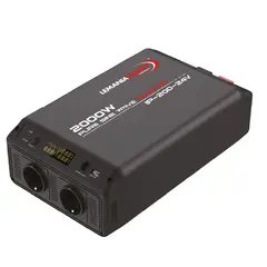 Lemania Pure sine wave inverter 24 Volt Max effekt 2000W 24V | Peak 4000 watt