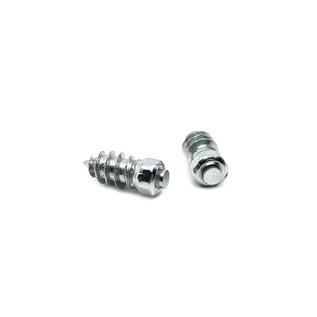 15 x 6 mm Skrupigger med verktøy 100 stk i pose | 12-15mm mønsterdybde 